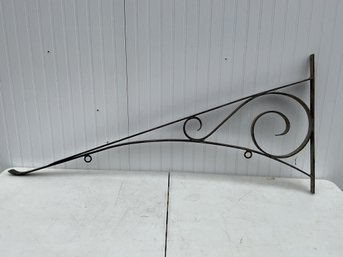 A mid 20th C wall mounted wrought 3c8990