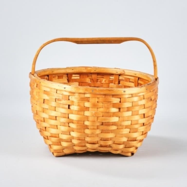 ASH SPLINT BASKETA large ash splint