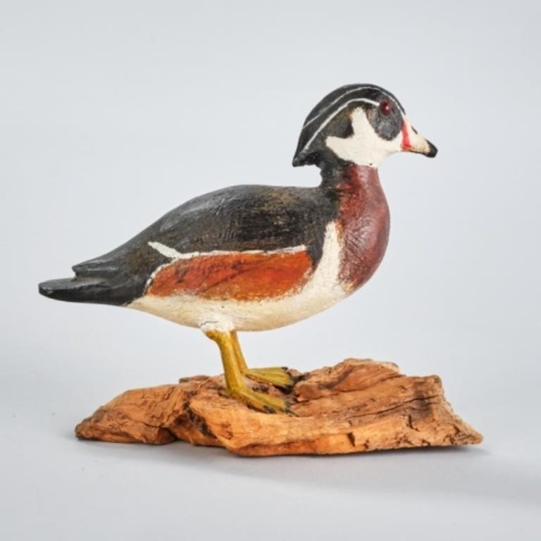 DUCK CARVING BY H K LANCASTERA 3c8b11