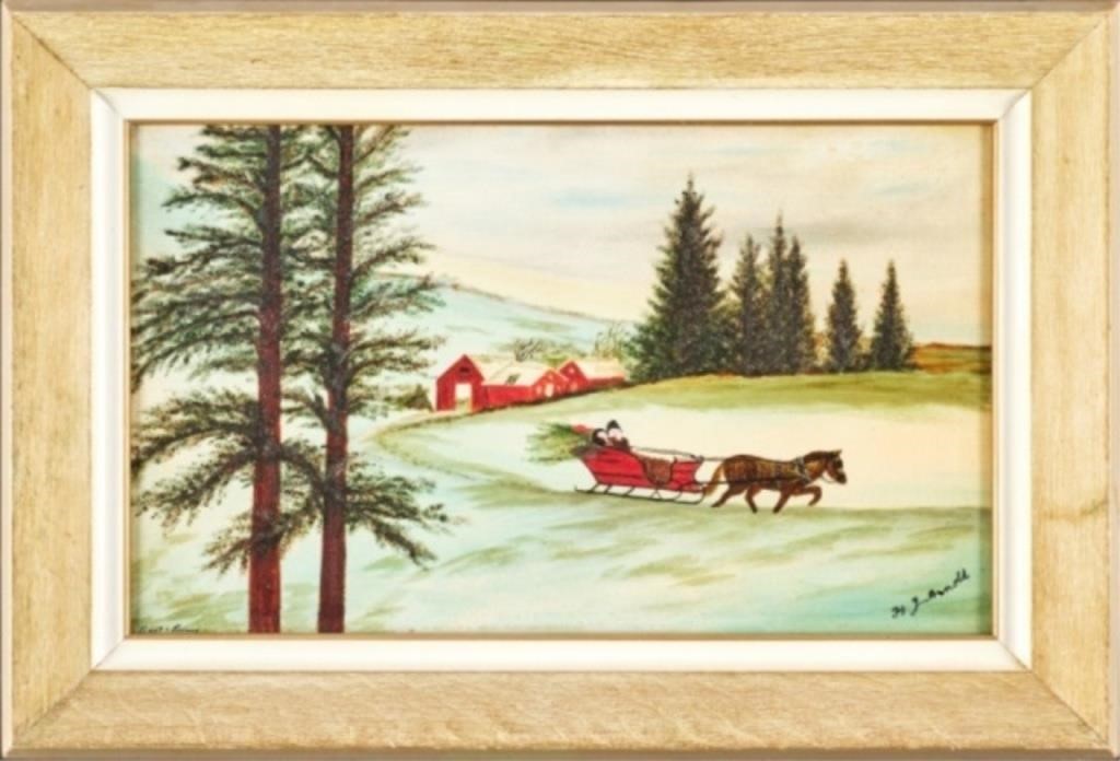 WINTER SCENE BY H J ARNOLDA folk 3c8b1e