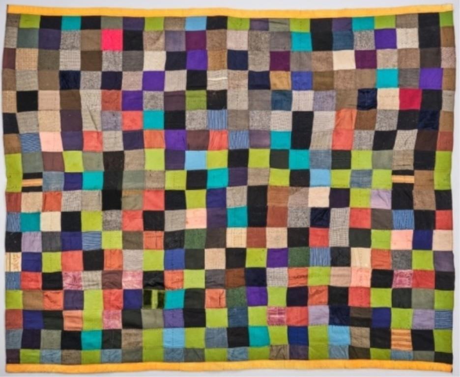 HIRED HANDS QUILT - SQUARESPieced