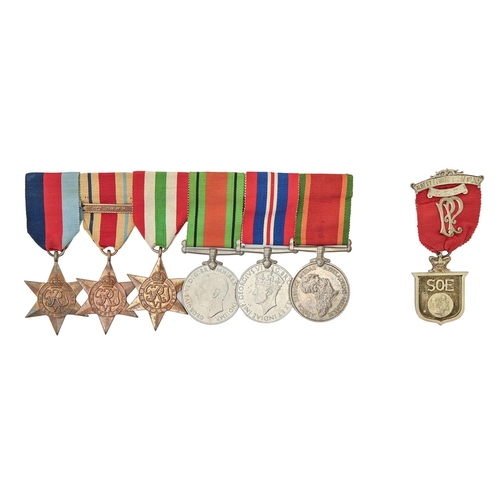 WWII, group of six, 1939-1945 Star,