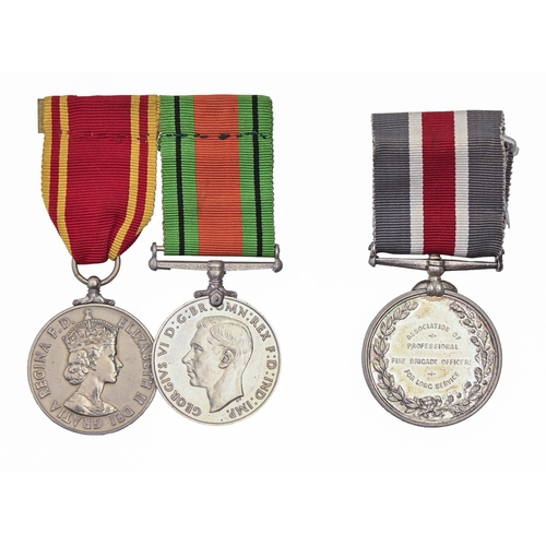 Group of three Defence Medal  3c8b63