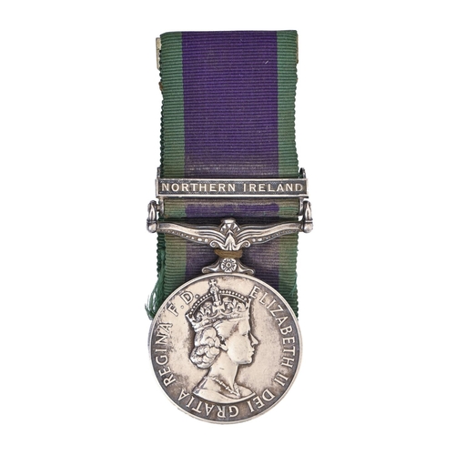 General Service Medal, one clasp,