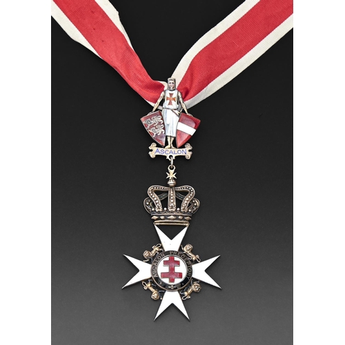 A silver gilt and enamel Masonic 3c8bdf