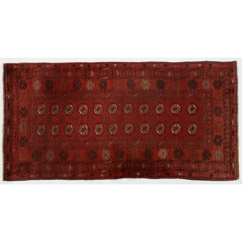 Antique Afghan Bokhara rug 192 3c8c53