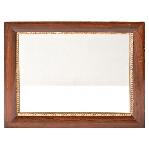 A rosewood and gilt framed mirror  3c8c66