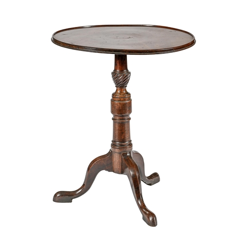 A George III mahogany tripod table  3c8c74