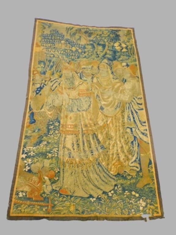 FLEMISH TAPESTRY. 17TH/18TH-CENTURY.