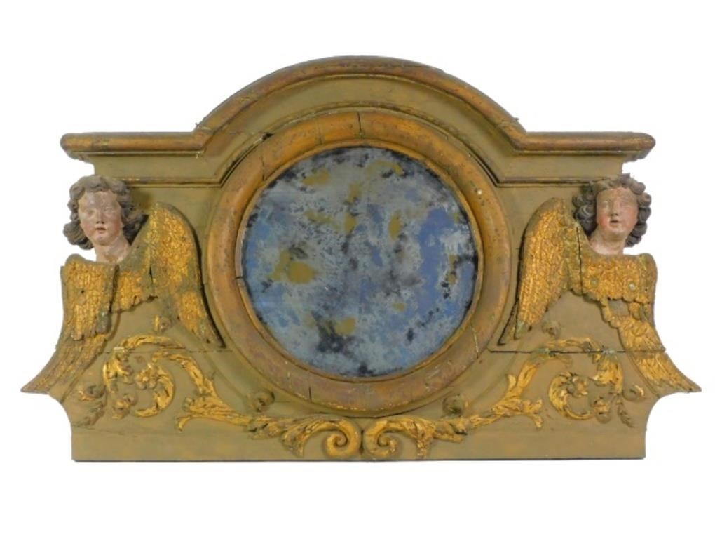 ITALIAN OVER MANTLE MIRROR WITH 3c8d72