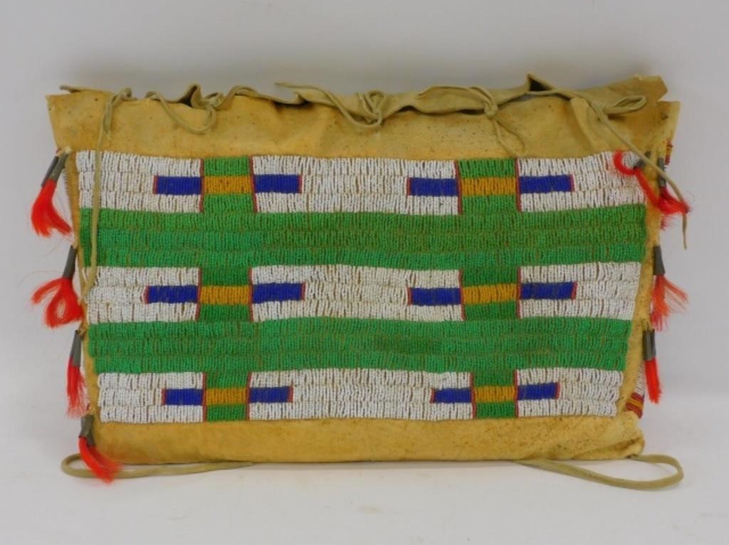 CHEYENNE BEADED POSSIBLES BAG  3c8db7