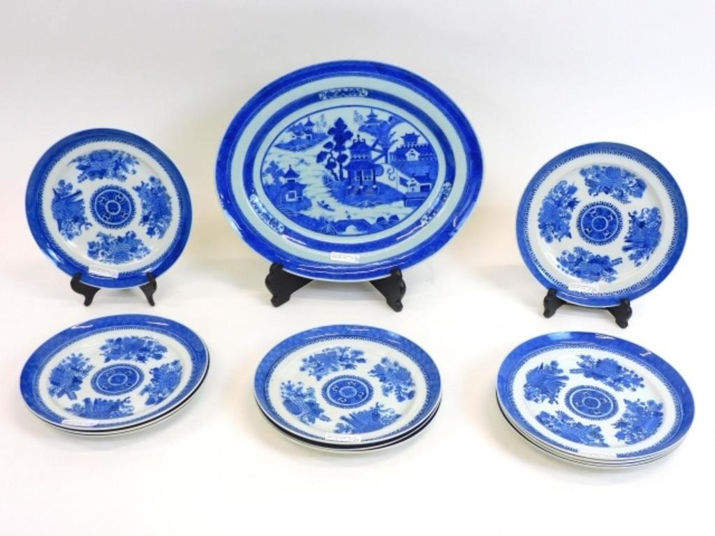  13 PIECES OF CHINESE EXPORT PORCELAIN  3c8e6c