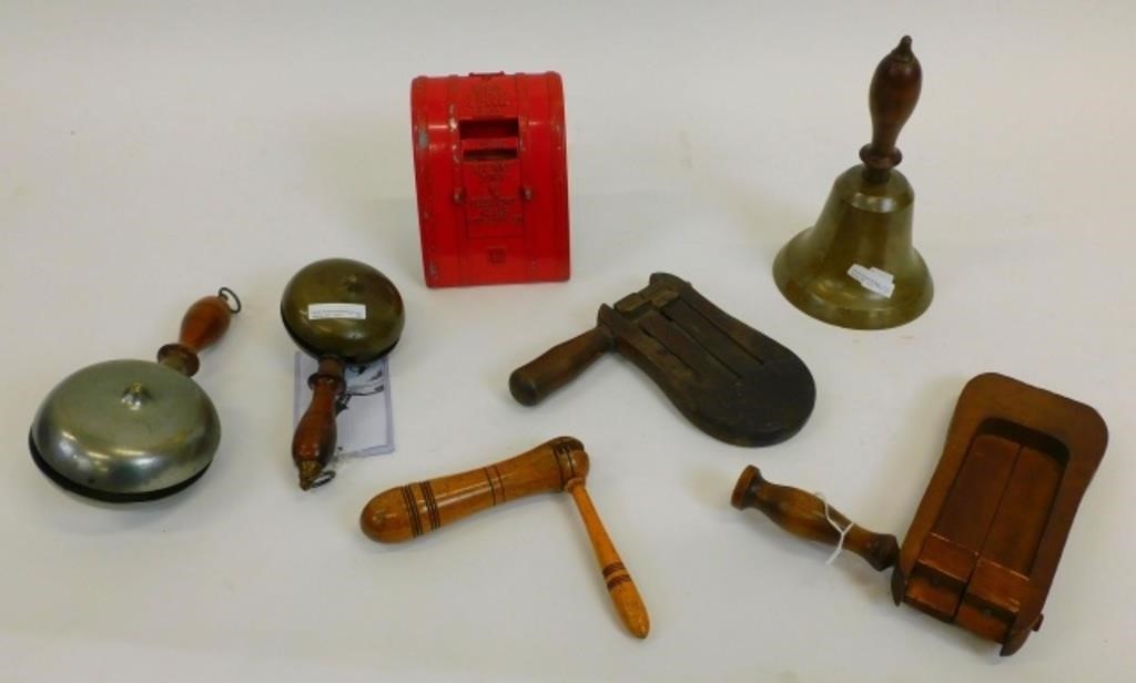  7 FIRE ALARM DEVICES 19TH  3c8e6f