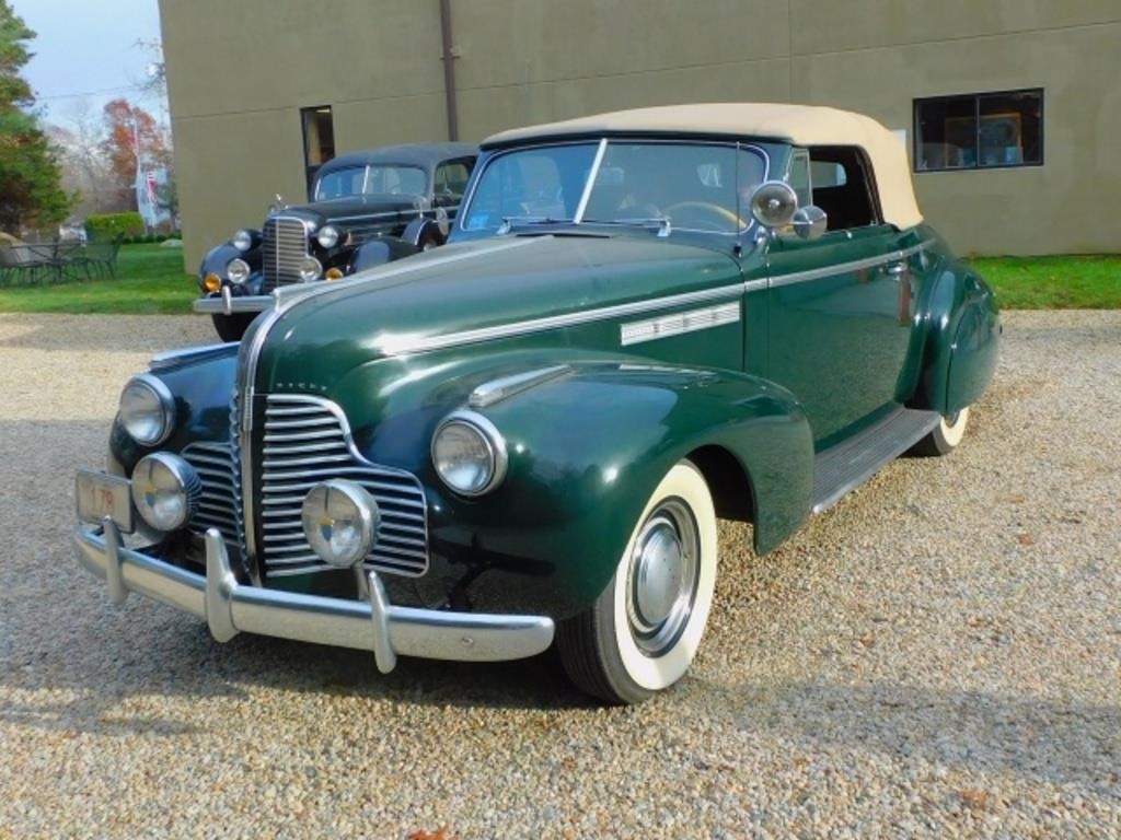 1940 BUICK SPECIAL CONVERTIBLE green 3c8e8e