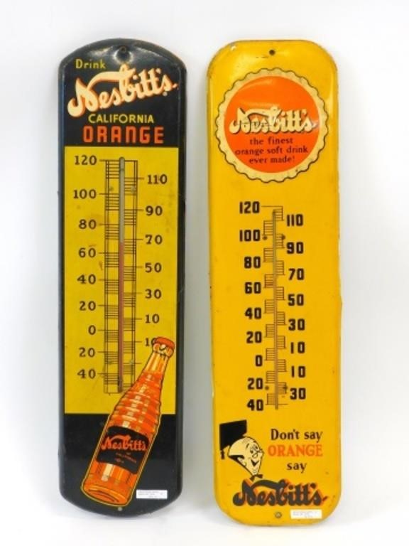 TWO VINTAGE NESBITT, CALIFORNIA ORANGE