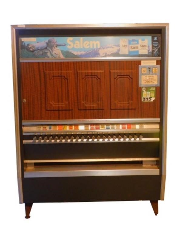 VINTAGE CIGARETTE MACHINE BY FEDERAL 3c8ebd