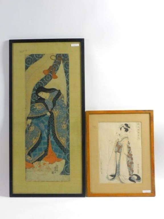  2 JAPANESE WOODBLOCK PRINTS TO 3c8ee7