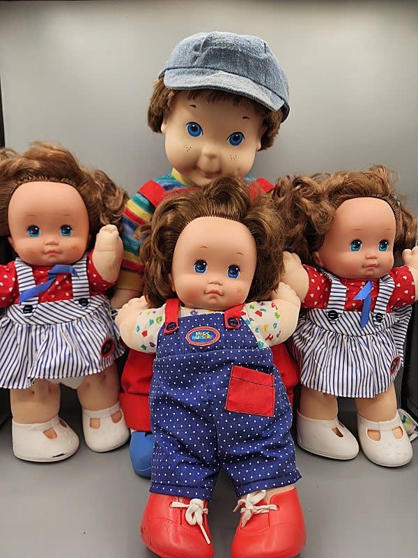 My Buddy with 3 Magic Nursery Dolls.