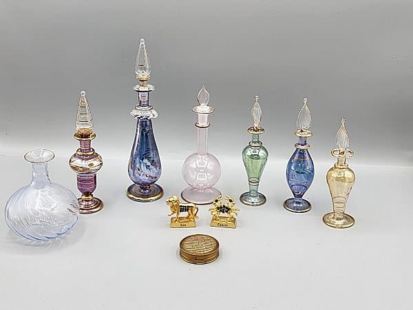 Group includes 7 perfume bottles