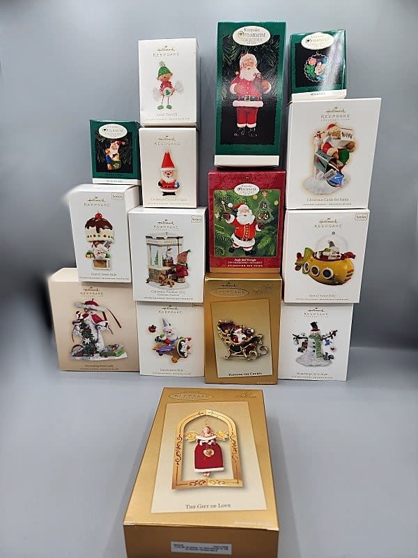 15 Hallmark Keepsake Ornaments