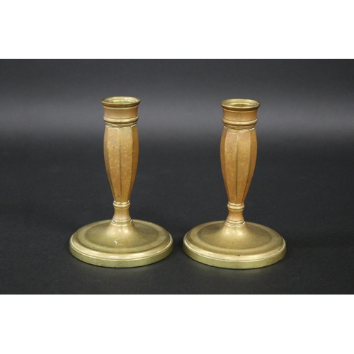 Pair of antique French candlesticks,