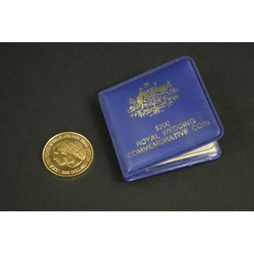 Cased Australian $200 dollar .22