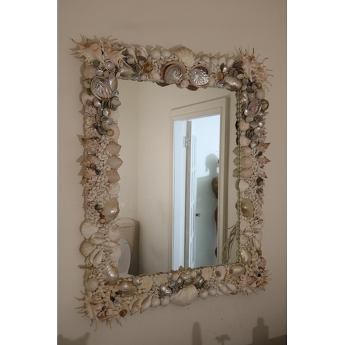 Paul Bruce Australian shell mirror  3c9074