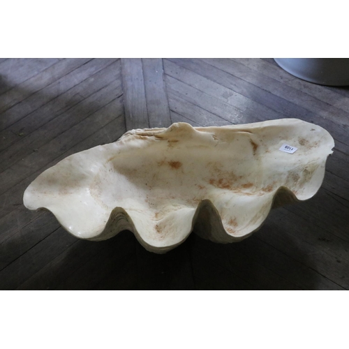 Large clam shell, approx 67cm W