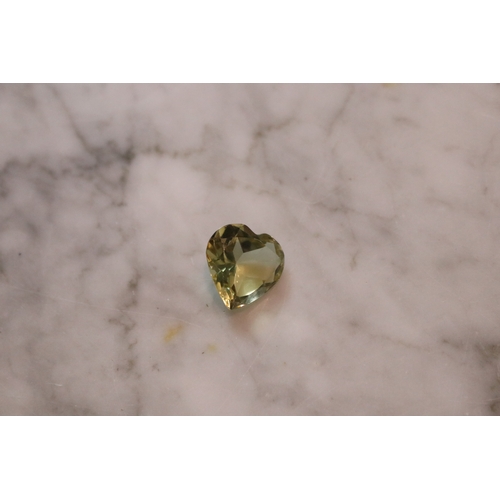 Unset heart shaped citrine 3c917f