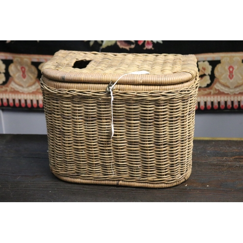 Vintage fisherman's basket