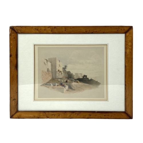 DAVID ROBERTS LITHOGRAPH GOLDEN 3c9345