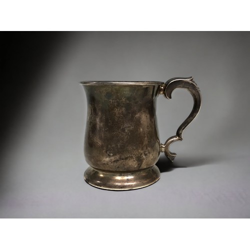 A 925 silver tankard.Fully hallmarked.weight