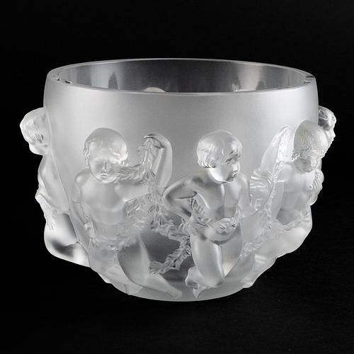 LALIQUE GLASS 'LUXEMBOURG' BOWLSigned