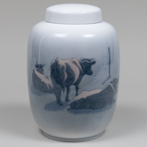 ROYAL COPENHAGEN PORCELAIN JAR