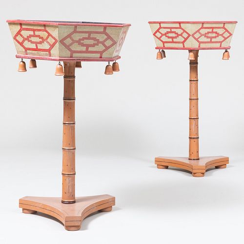 PAIR OF REGENCY CHINOISERIE STYLE 3c6d95