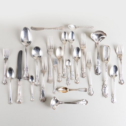 SET OF GORHAM SILVER FLATWAREMarked 3c6ddf