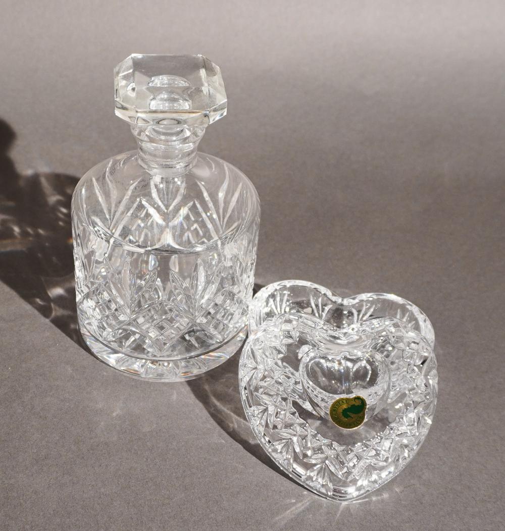WATERFORD CRYSTAL HEART SHAPED