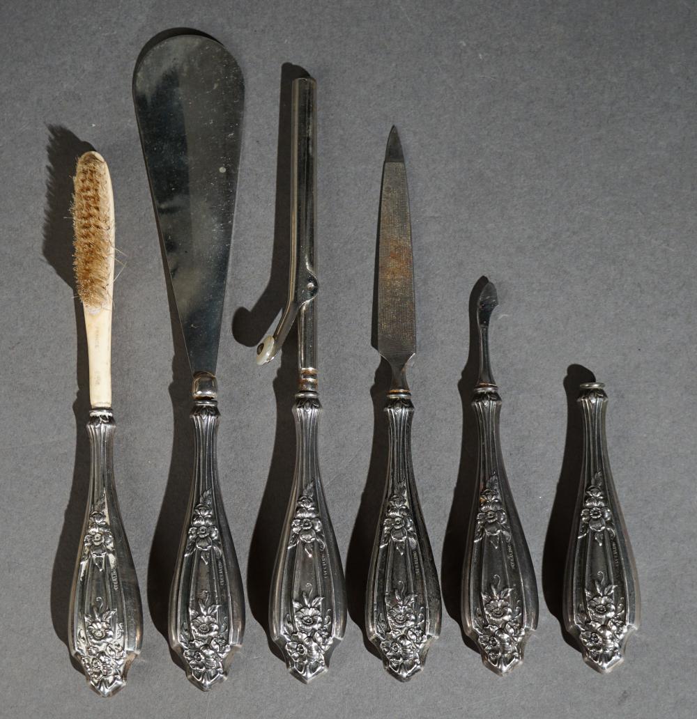 STERLING SILVER HANDLE SIX PIECE 3c7014