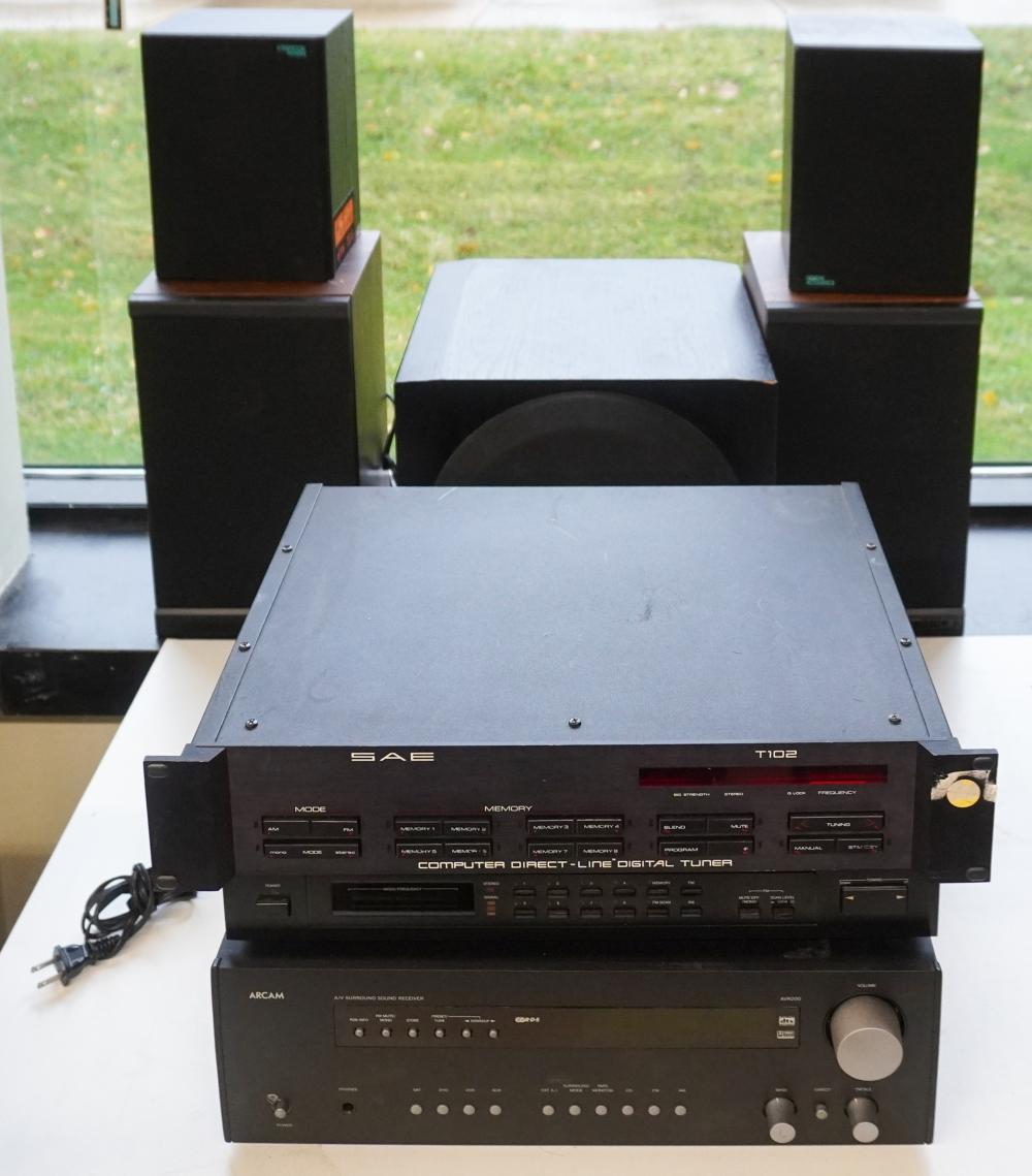 GROUP OF STEREO AND OTHER EQUIPMENT  3c7087