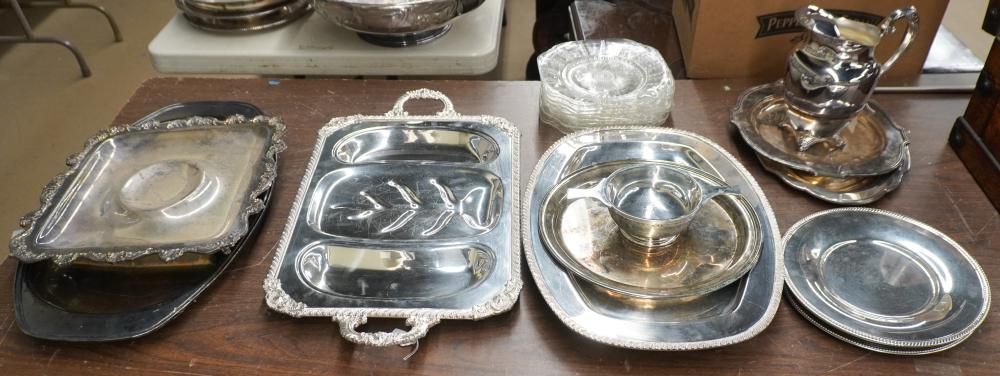 COLLECTION OF ASSORTED MOSTLY SILVERPLATE 3c70d8