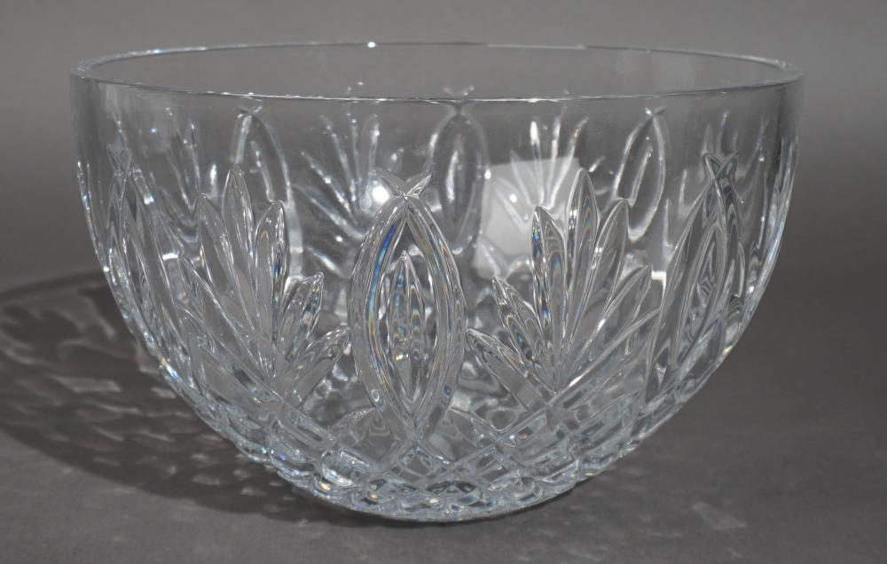 WATERFORD CRYSTAL BOWL, H: 6 IN.