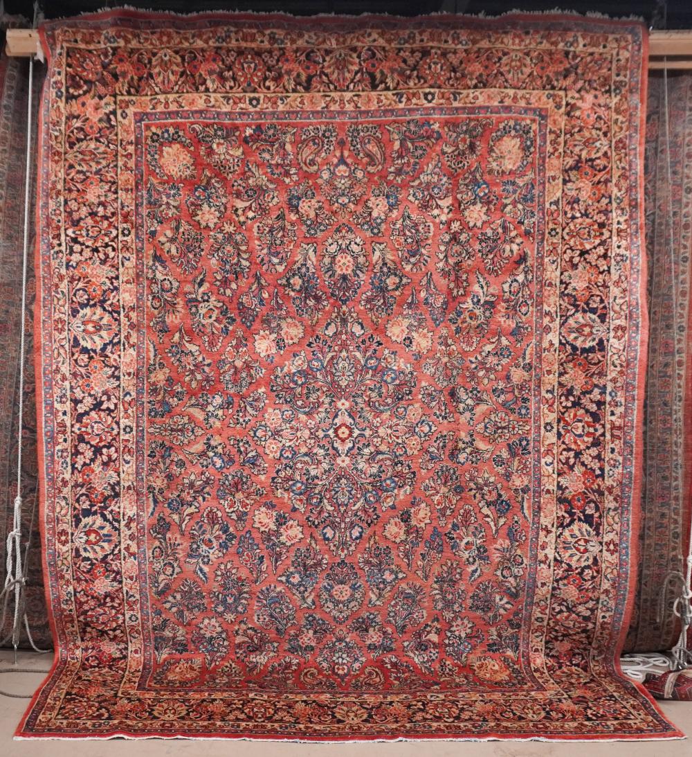 SAROUK RUG CIRCA 1950 11 FT 11 3c7149