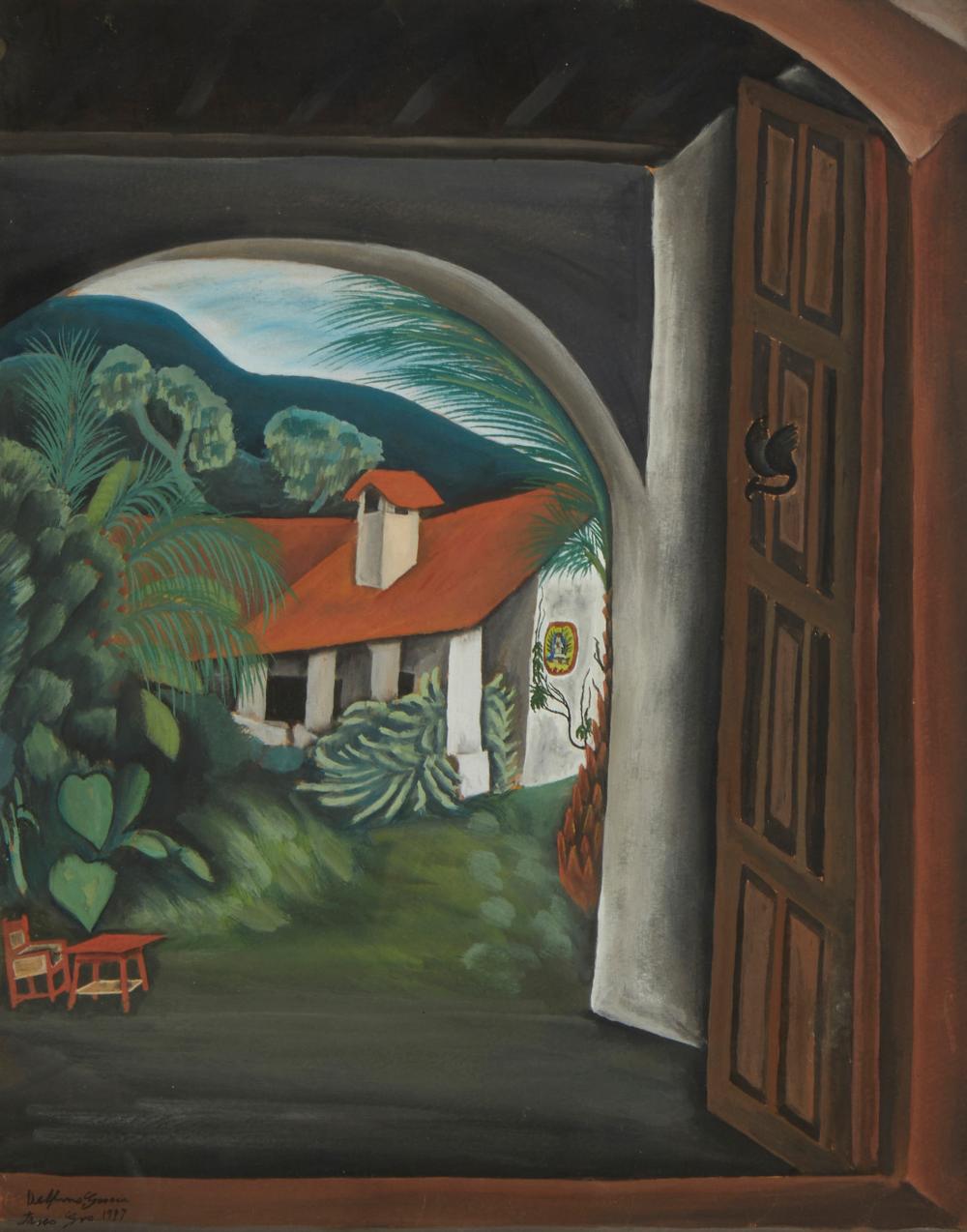 DELFINO GARCIA (1917-N.D.), "TAXCO,"