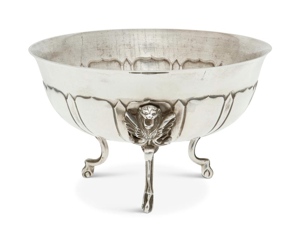 A SANBORNS STERLING SILVER FOOTED