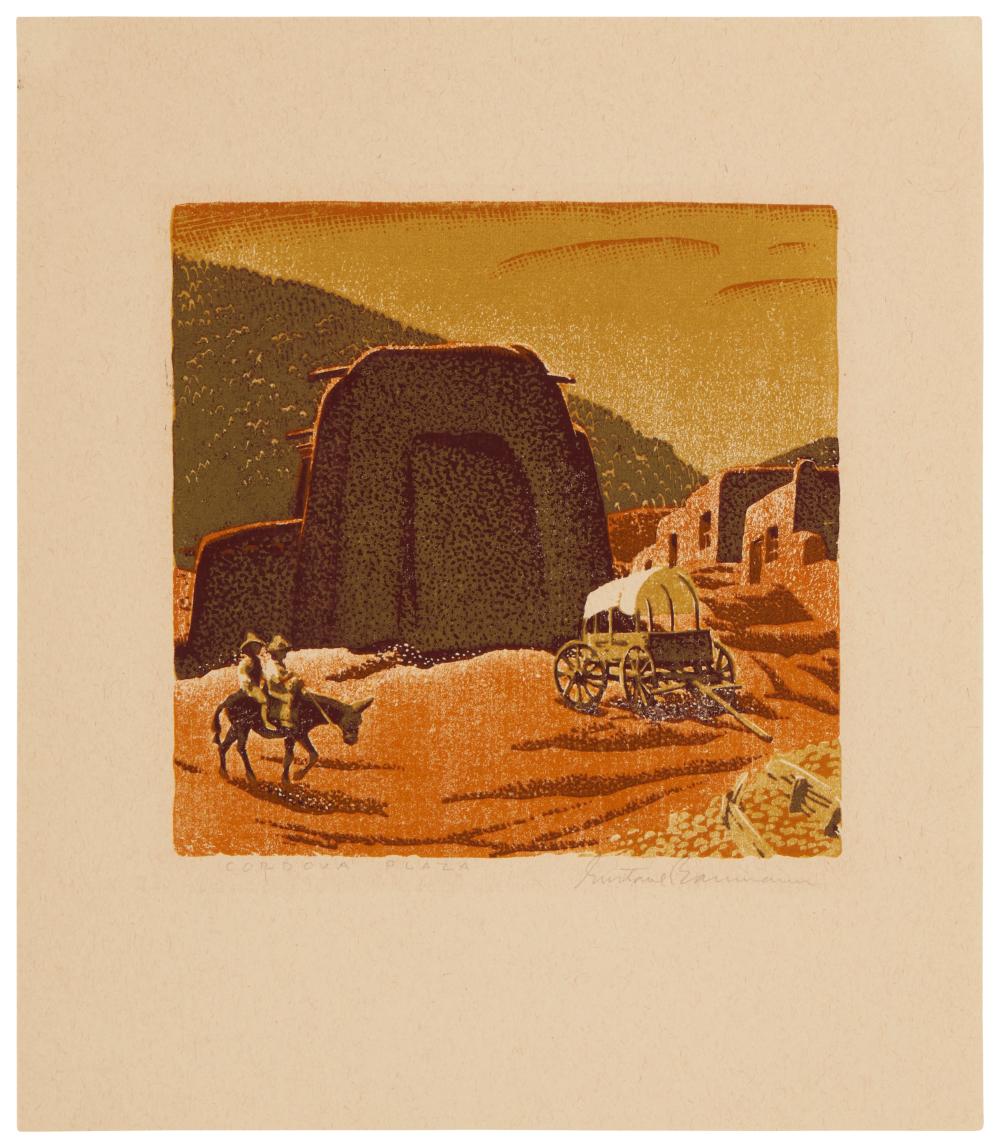 GUSTAVE BAUMANN 1881 1971 CORDOVA 3c7485