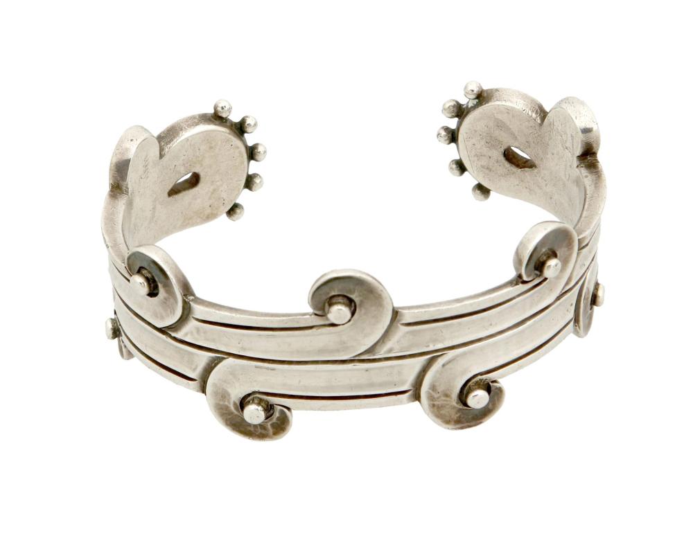 A WILLIAM SPRATLING SILVER CUFF 3c7531