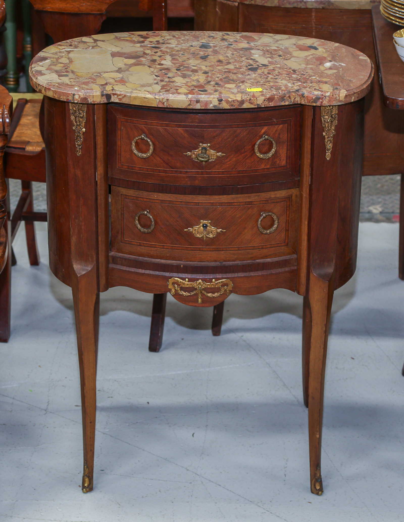 LOUIS XV STYLE END TABLE (French)