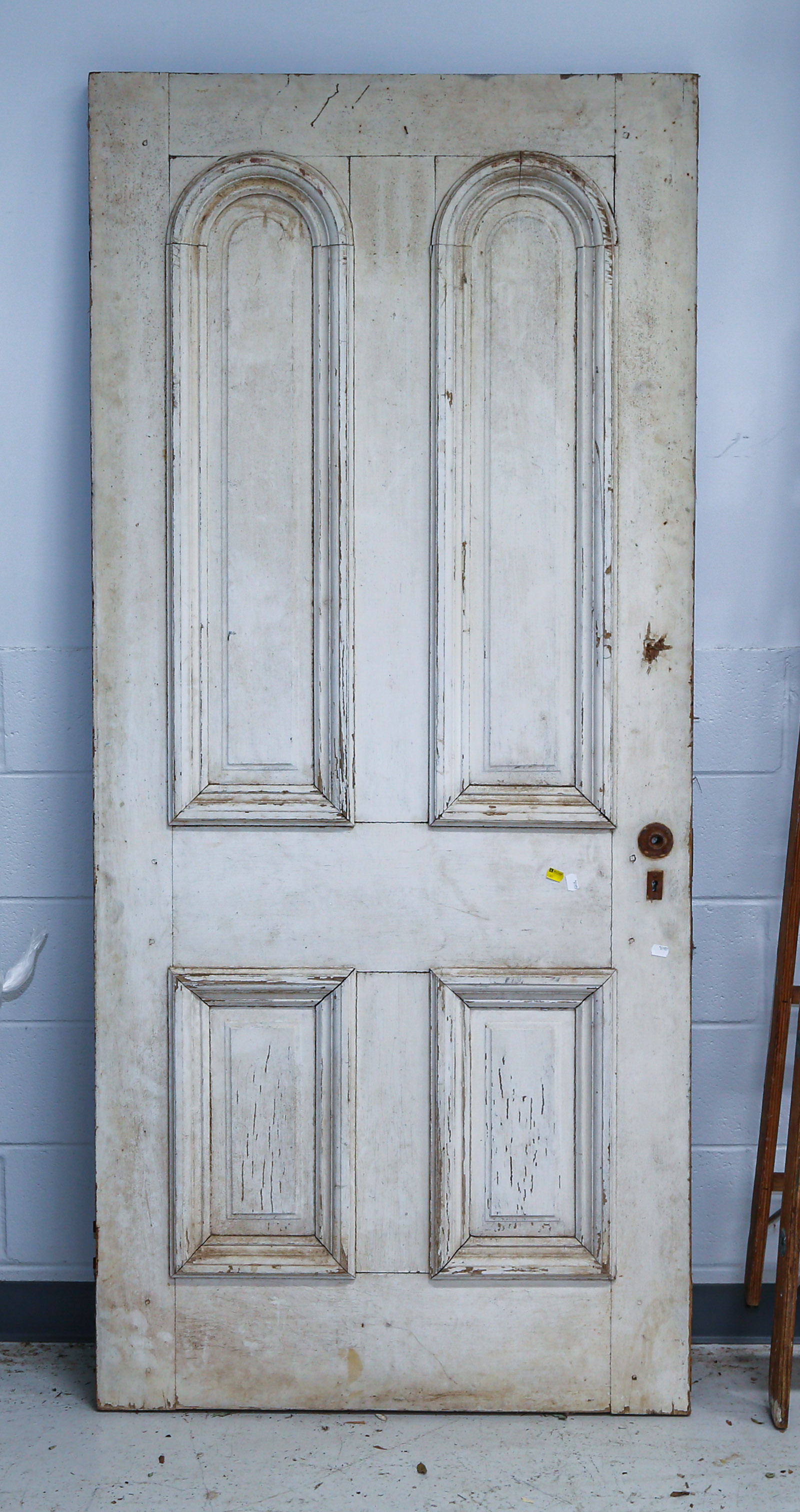 ANTIQUE GREEK REVIVAL HOUSE DOOR 3c76bd