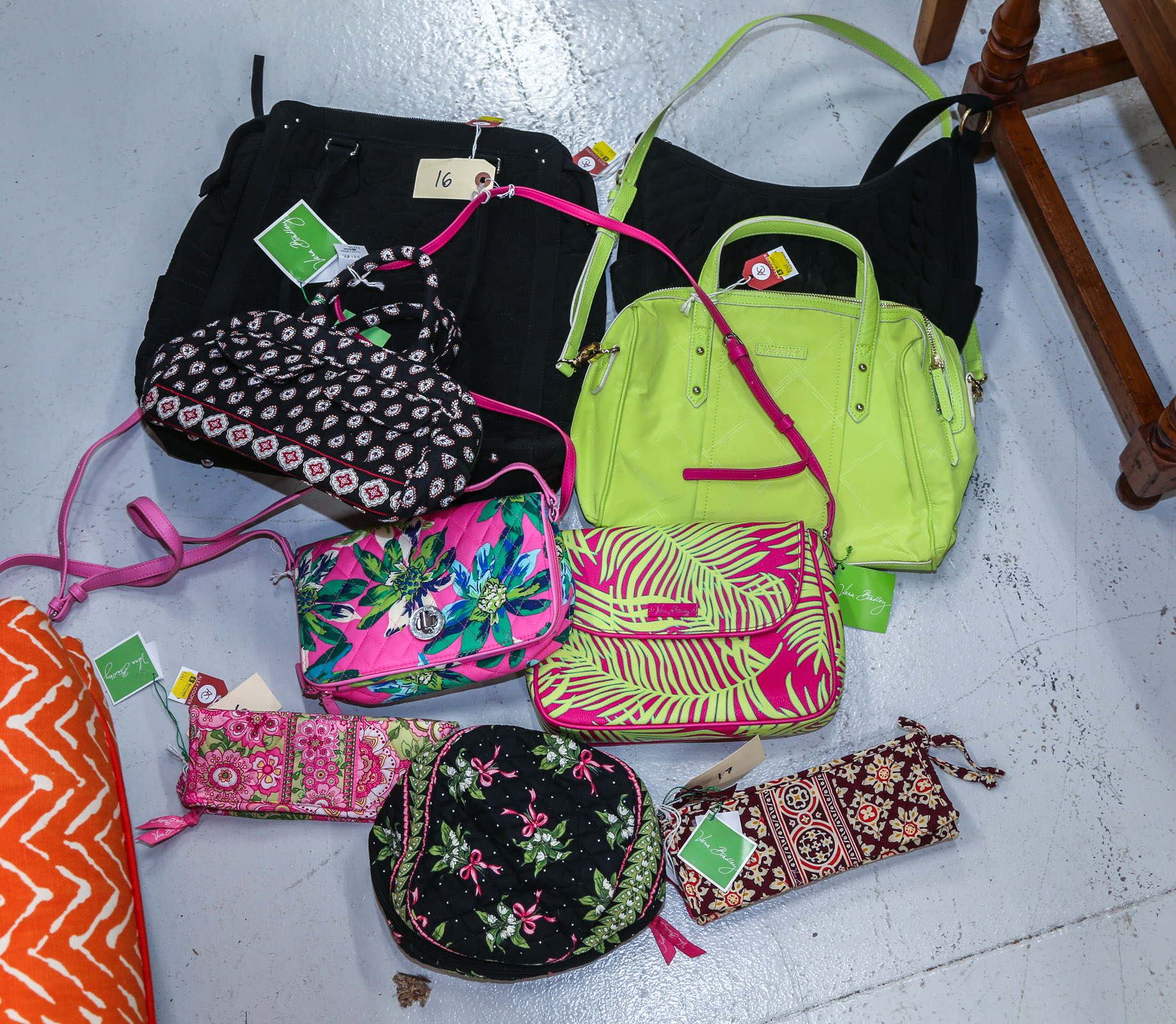 NINE VERA BRADLEY BAGS Includes