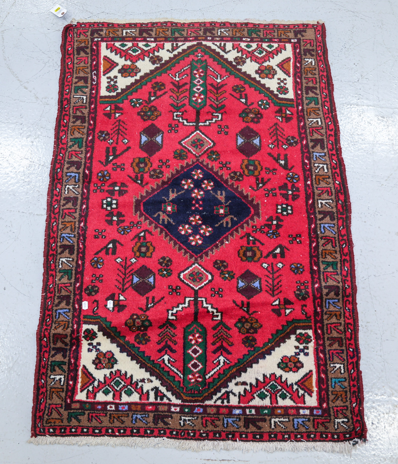 HAMADAN RUG PERSIA 3 4 X 4 9 3c7707